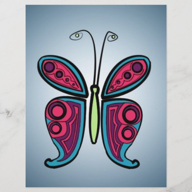 Butterfly Reklamblad (Framsidan)