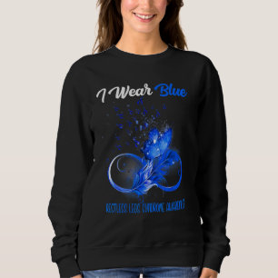 Butterfly Ribbon Feather Restless Ben Syndrome Aw T Shirt