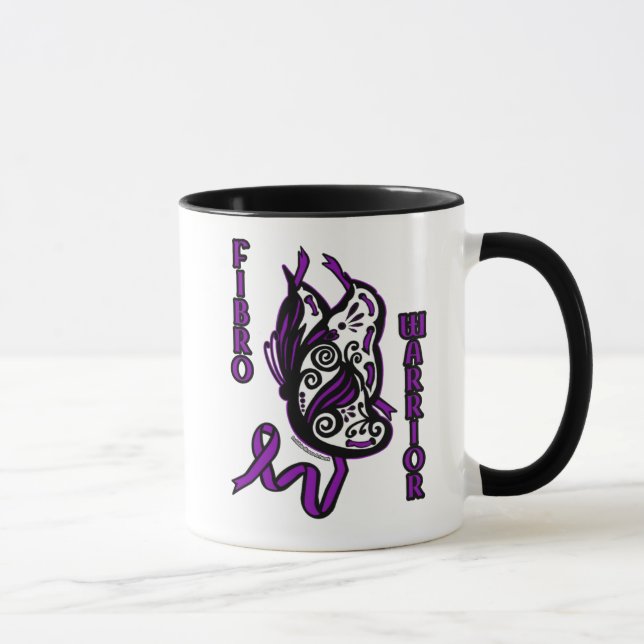 Butterfly/Ribbon ...Fibro Mugg (Höger)