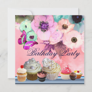BUTTERFLY,RO,ANEMONFLÖDEN,MUFFINSAR INBJUDNINGAR