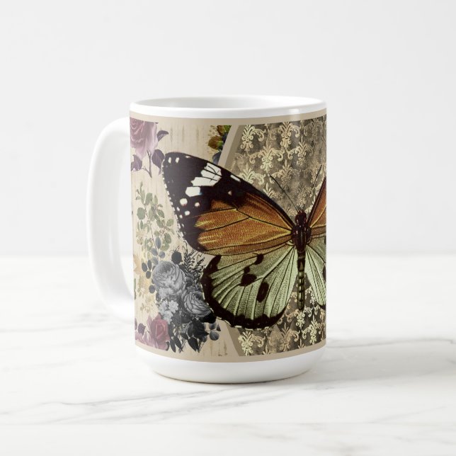 Butterfly & Ro Coffee Mugg (Framsida vänster)