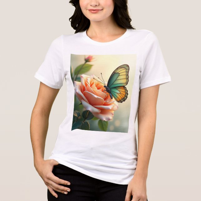 Butterfly Ro Elegance T-Shirt (Framsida)
