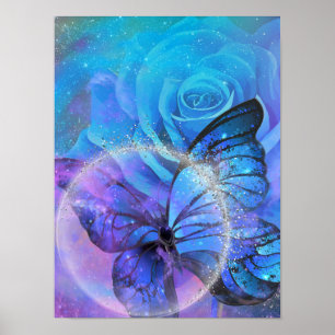 Butterfly, Ro och Måne Poster