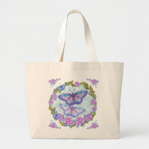 Butterfly Ro Tote Bag Jumbo Tygkasse