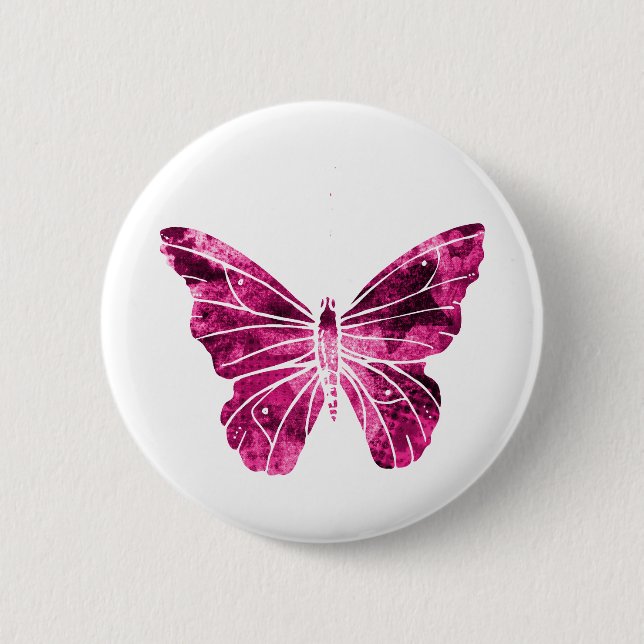 Butterfly Rosa Clipart Cute Flies Vingar Nature 1. Knapp (Framsida)