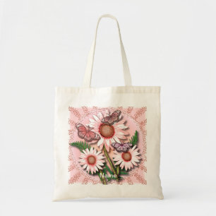 Butterfly Rosa Daisy Tygkasse