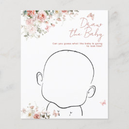 Butterfly Rosa What's on Your Mobil Baby Shower