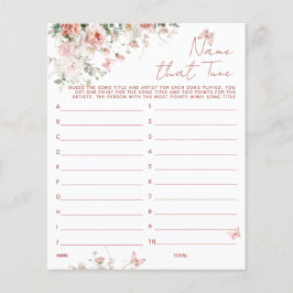 Butterfly Rosa What's on Your Mobil Baby Shower