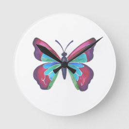 Butterfly Rund Klocka