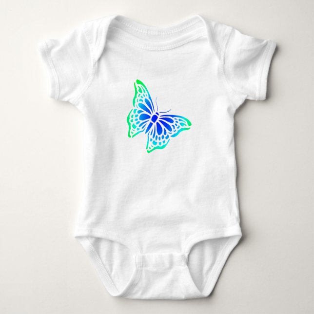 Butterfly Shirt T Shirt (Framsida)