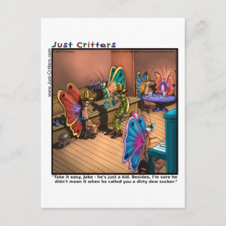 Butterfly Showdown Vykort