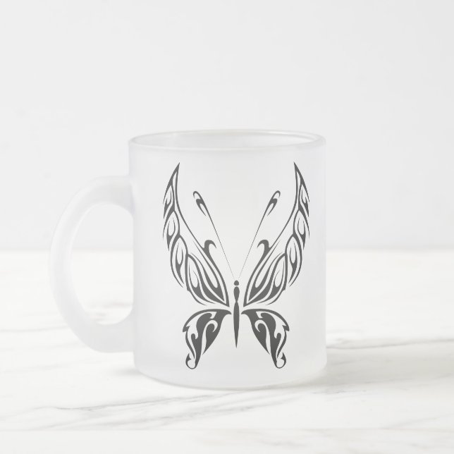 Butterfly Silhouette Mugg (Vänster)