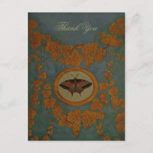 Butterfly Silke Trasa ~ Postcard/inbjudningar Vykort