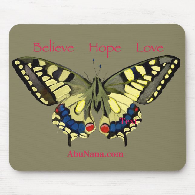 Butterfly & Simple Tro, Hope, Kärlek Musmatta (Framsidan)