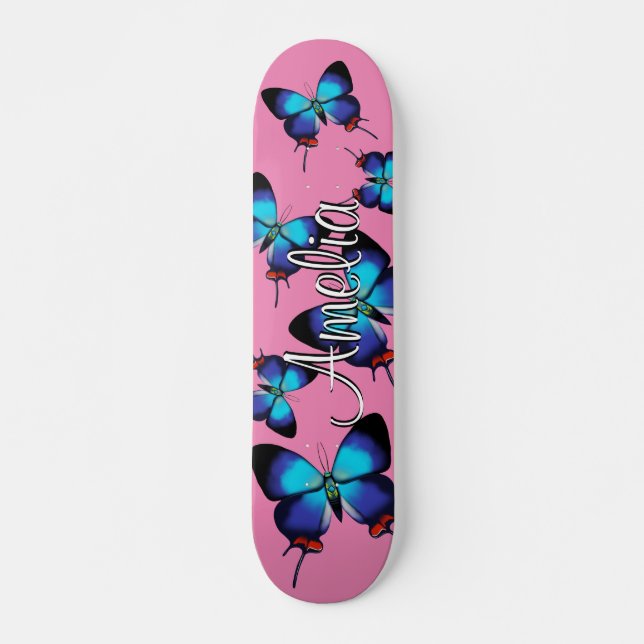 Butterfly Skateboard (Framsida)