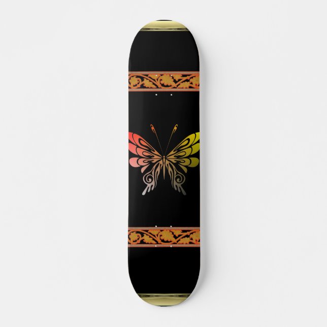 Butterfly Skateboard (Framsida)