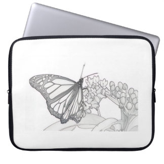 Butterfly Sketch Laptop Fodral
