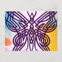 Butterfly Skörd Vykort