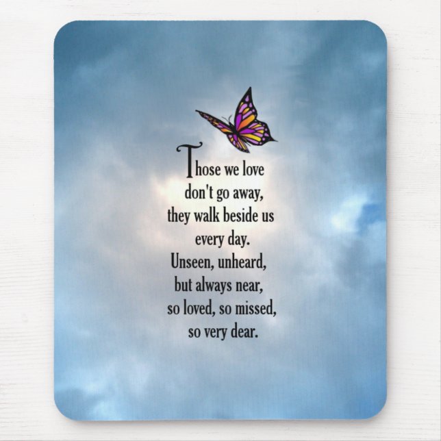 Butterfly "So Loved"-Dikt Musmatta (Framsidan)