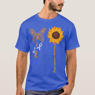 Butterfly Solros Brain Cancer Awareness Chemo W T Shirt