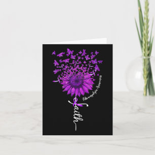 Butterfly Solros Fibromyalgia Awareness 1 Kort