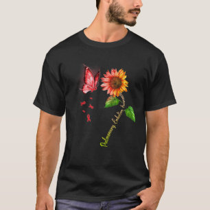 Butterfly Solros Pulmonary Embolism Awareness T Shirt