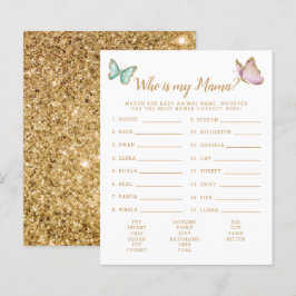 Butterfly som är min Mamma babystöldspel