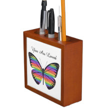 Butterfly som du är förtjust i Desk Organizer