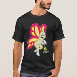 Butterfly som Wizard med Magic trollspö T Shirt
