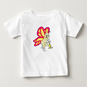 Butterfly som Wizard med Magic trollspö T Shirt