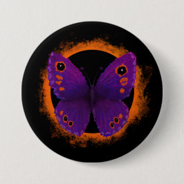 Butterfly Soular Eclipse Button Knapp
