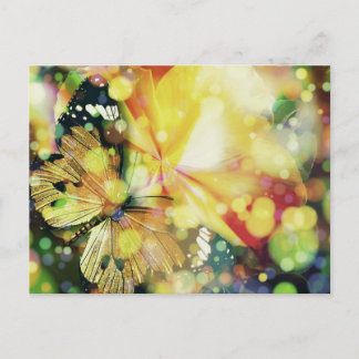 Butterfly Sparkles Vykort