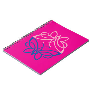 Butterfly Spiral Photo Notebook Anteckningsbok