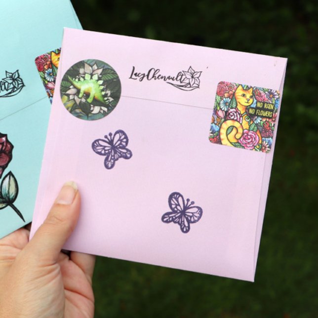 Butterfly Stämpel (Skapare uppladdad)