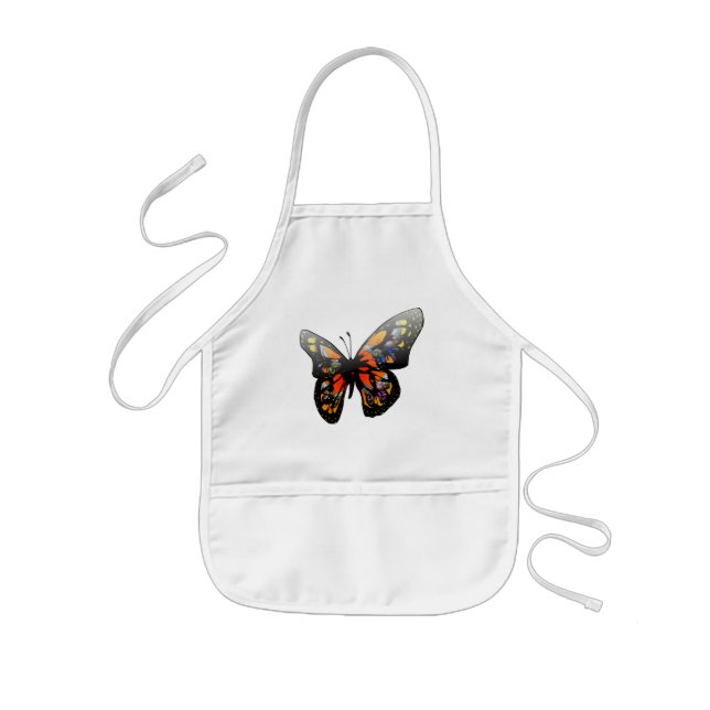 Butterfly Standard Apron Barnförkläde (Framsidan)