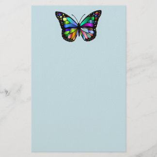 BUTTERFLY STATIONARY BREVPAPPER