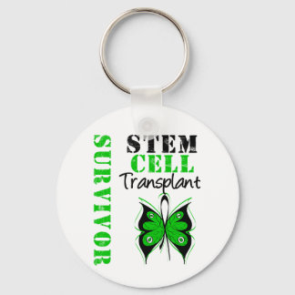 Butterfly - Stem Cell Transplant Survivor Nyckelring