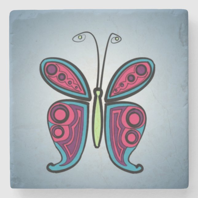 Butterfly Stenunderlägg (Framsidan)