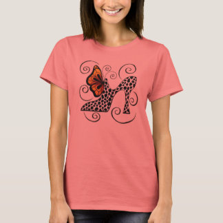 Butterfly Stiletto Tee Shirt