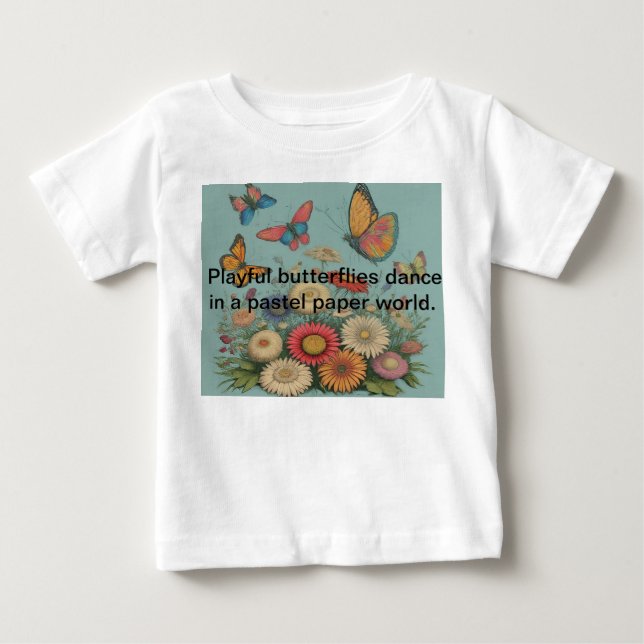 Butterfly Stollig T Shirt (Framsida)