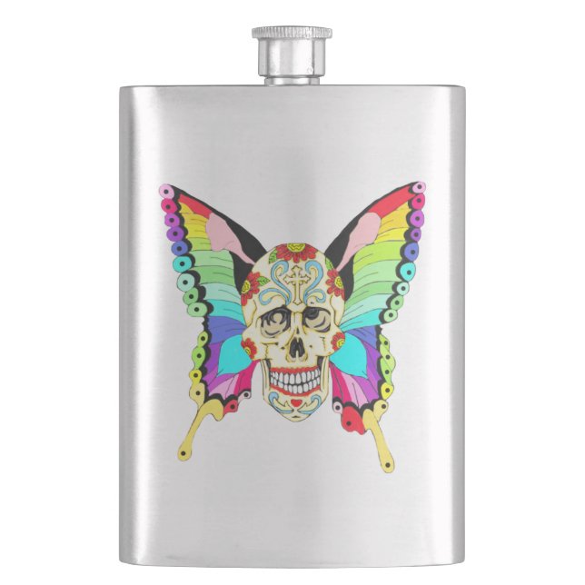 Butterfly Sugar Skull Fickplunta (Framsidan)