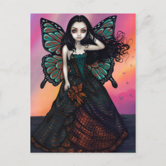 "Butterfly Sunset" vykort