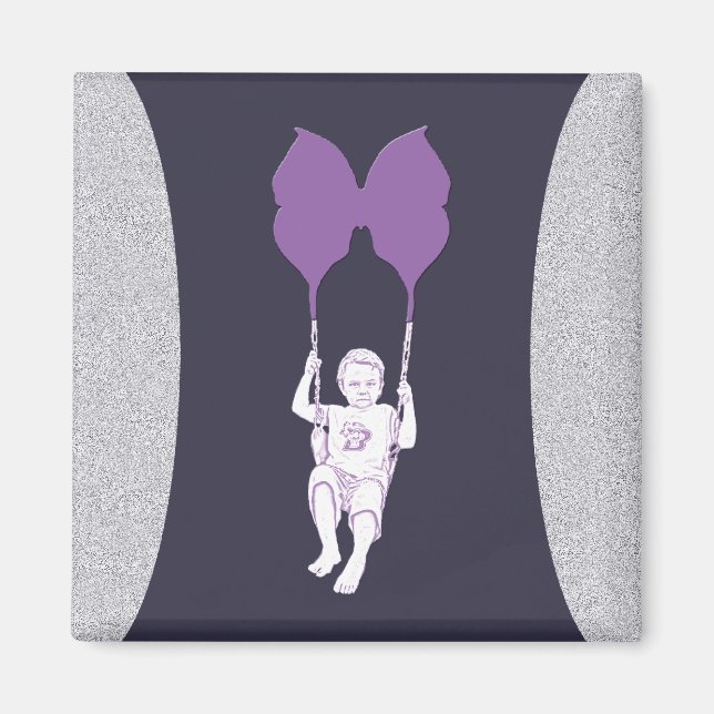 Butterfly Swing Magnet (Framsidan)