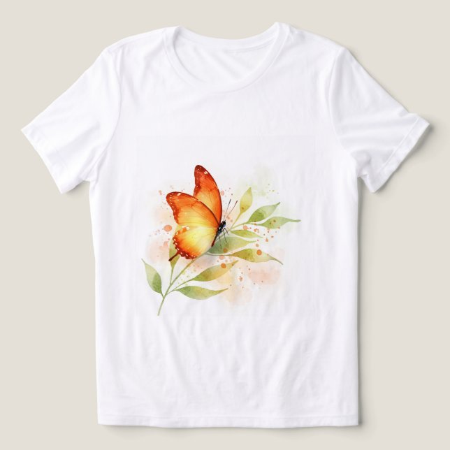 Butterfly T Shirt (Design Framsida)