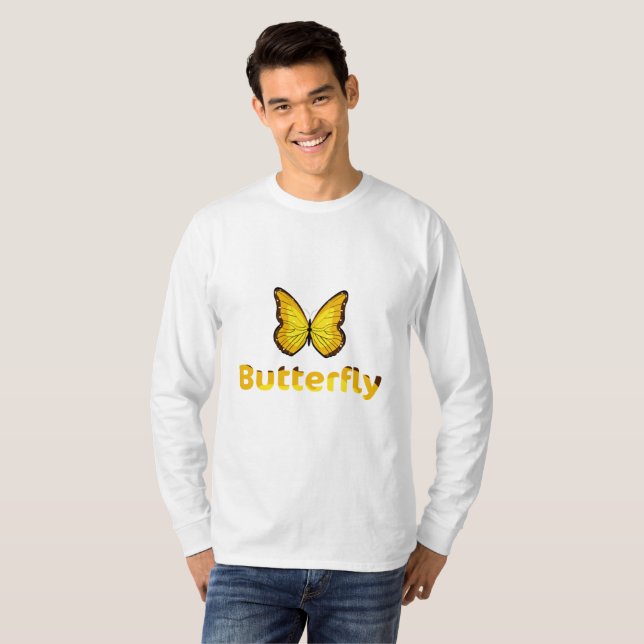 Butterfly T Shirt (Hel framsida)