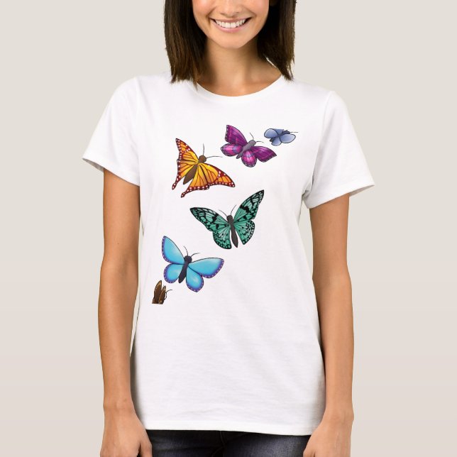 Butterfly T Shirt (Framsida)