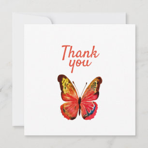 Butterfly Tack Inbjudningar