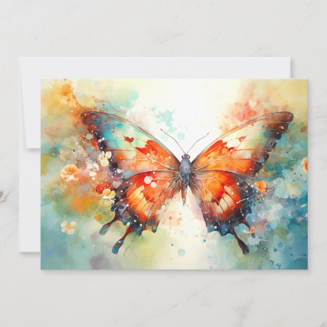 Butterfly Tack Kort (Framsida)