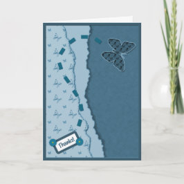 Butterfly - tackkort