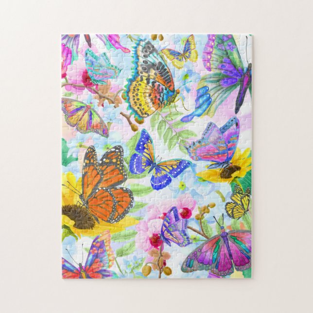 Butterfly Tapestry Pussel (Vertikal)